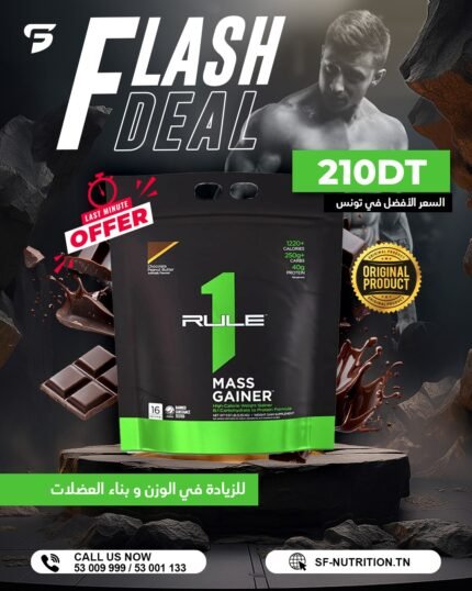 Rule 1 Mass Gainer - 5,26kg 11,6lb