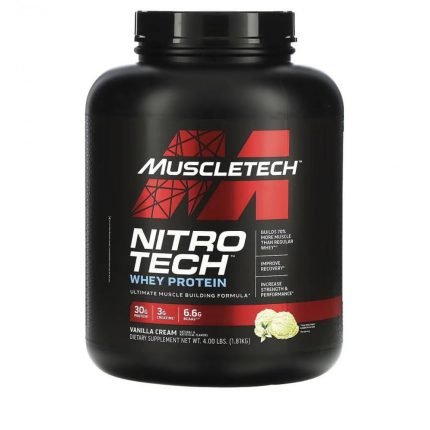 MuscleTech Nitro-Nitro Tech Proteine 4lb - 1,81kg