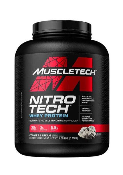 MuscleTech Nitro-Nitro Tech Proteine 4lb - 1,81kg