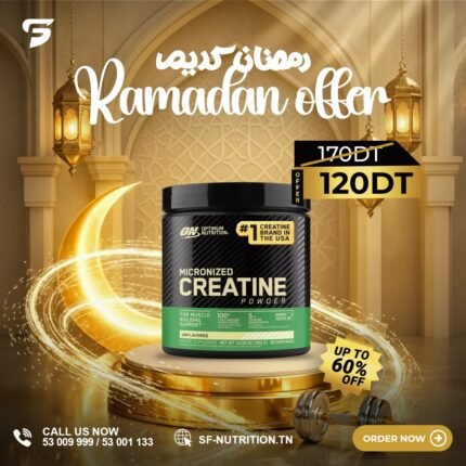 Optimum Nutrition Micronized Creatine – 300g