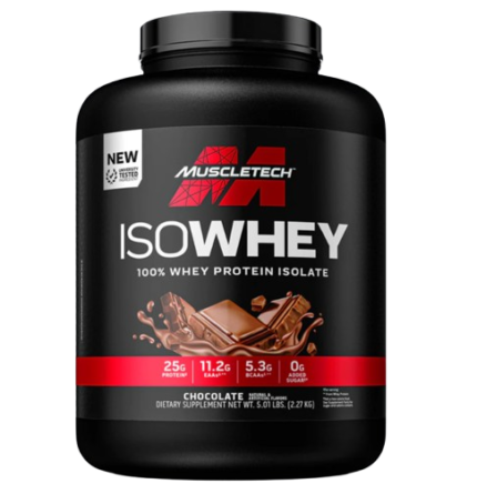 MuscleTech iso Whey - 2,27 kg (5 lbs)