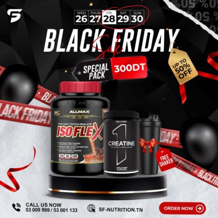 Pack ISOFLEX + Rule1 Creatine ( Shaker Offert )