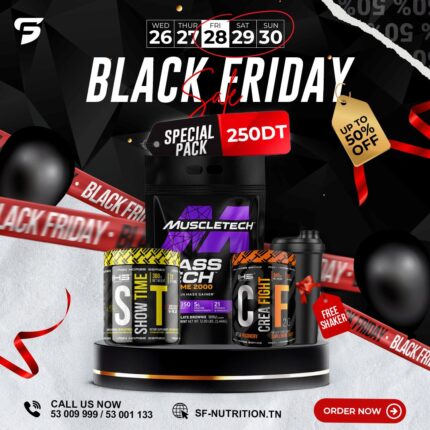 Pack Mass Tech Extreme 2000 + IHS Show Time + CreaFight ( Shaker Offert)