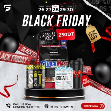 Pack QUICKMASS + CreaPlus + ShowTime (Shaker Offert)